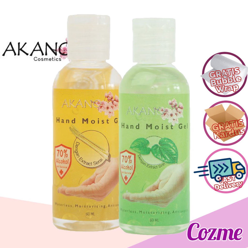 AKANO Hand Moist Gel Extract Sirih | Serai