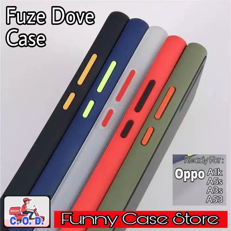 Casing Oppo Fuze Doff Bumper Transparant