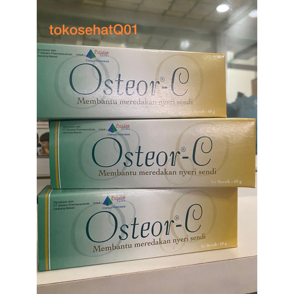 Osteor-C Krim 60gr/ Osteor C Cream / Meredakan Nyeri Sendi