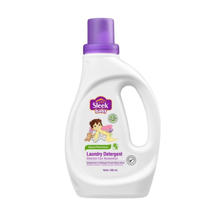 SLEEK BABY  MURAH LIQUID CLEANSER / LAUNDRY DETERGENT PEMBERSIH BOTOL / SABUN CUCI BAJU