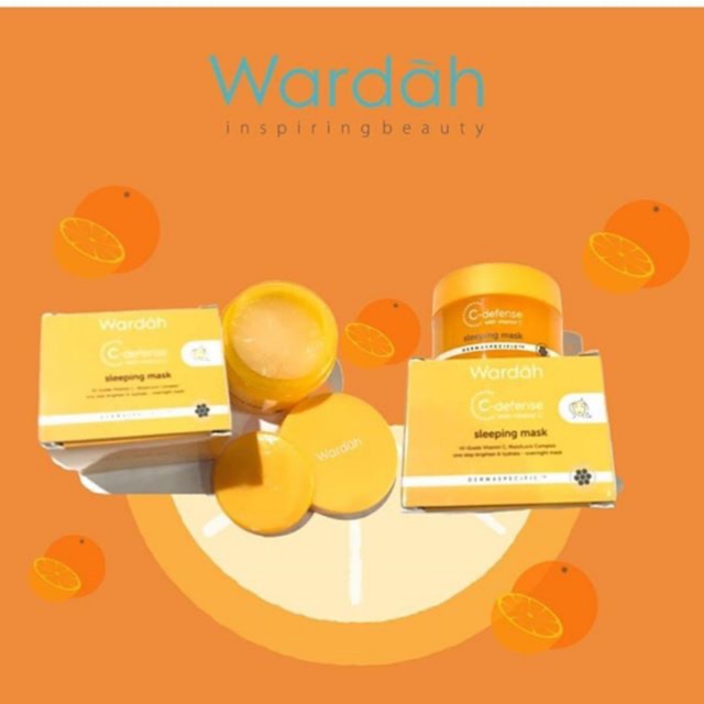 Wardah C defense Sleeping Mask