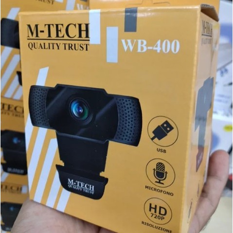 Webcam M-TECH WB-400 HD640x720 px Resolution Camera