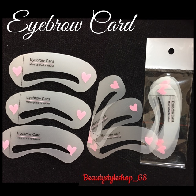 Cetakan Alis/Eyebrow Card