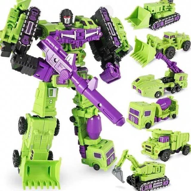 Robot Weijiang Combiner Wars Titan - Devastator 6 in 1
