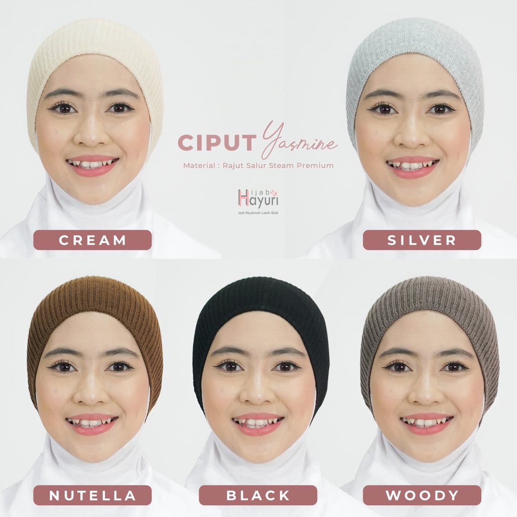 CIPUT RAJUT YASMIN | HIJAB HAYURI | CIPUT RAJUT