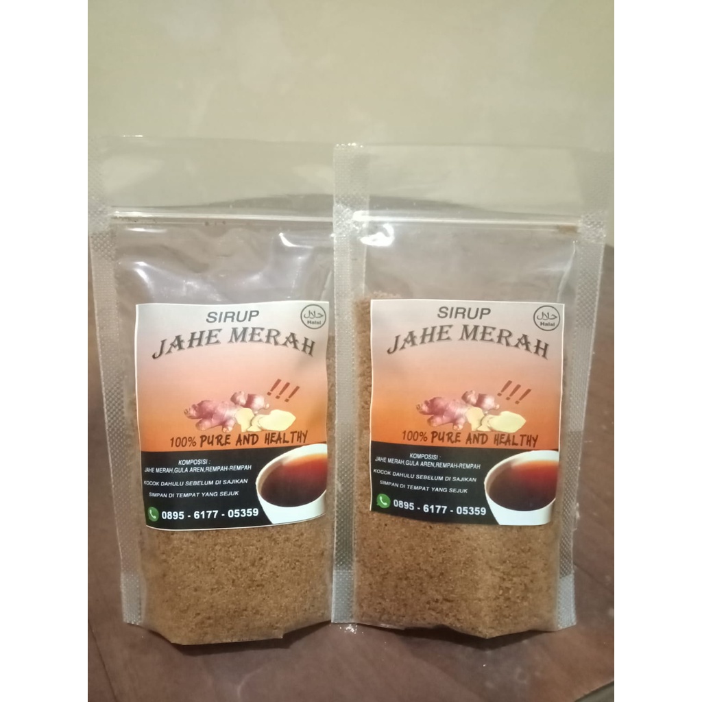

Jahe Merah Seduh 100g Berkualitas Termurahh