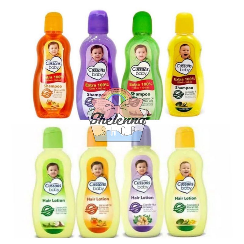 CUSSONS BABY HAIR LOTION / SHAMPOO / COLOGNE 100ML