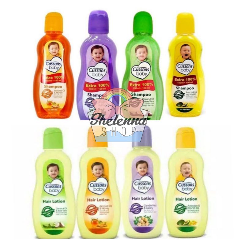 CUSSONS BABY HAIR LOTION / SHAMPOO / COLOGNE 100ML