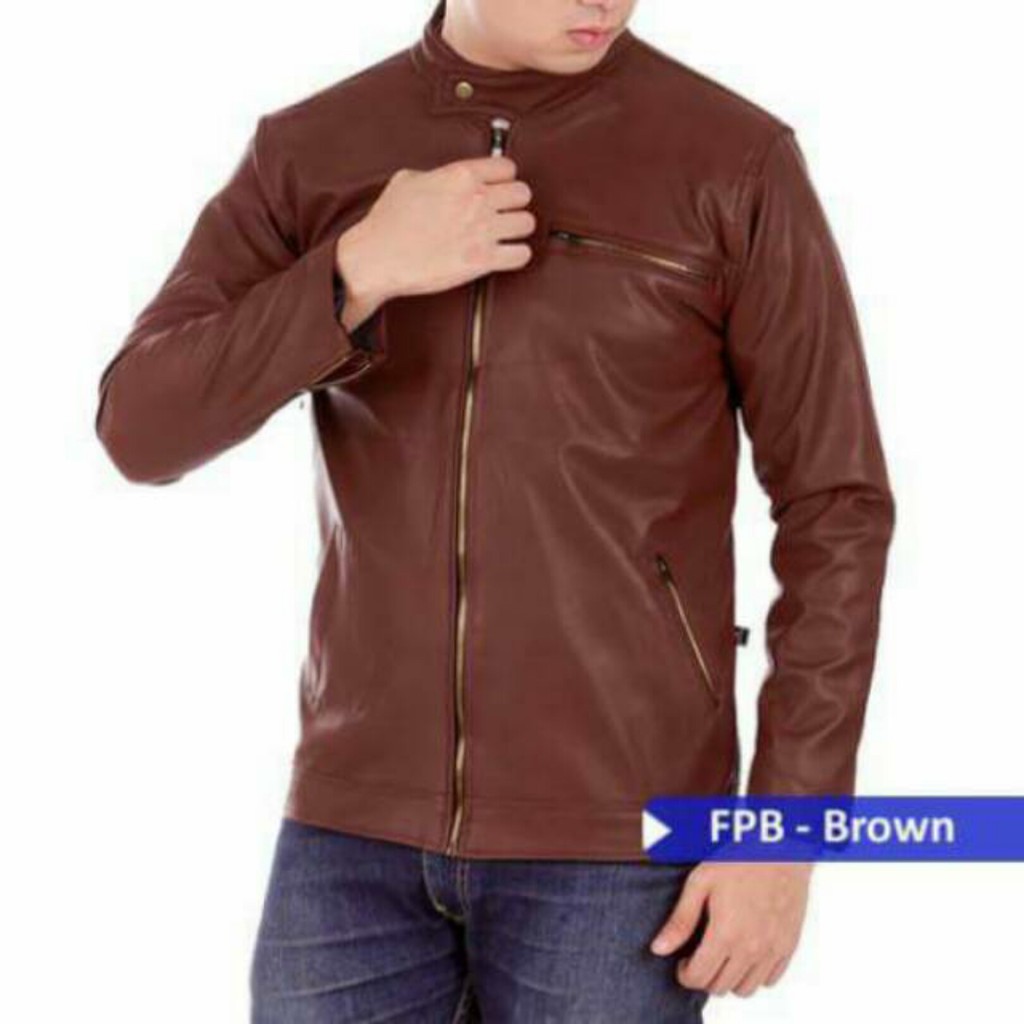 Jaket Kulit Sintetis Garut Jaket Kulit Bomber Jaket Kulit Motor Jaket Kulit Sintetis Jaket Kulit M