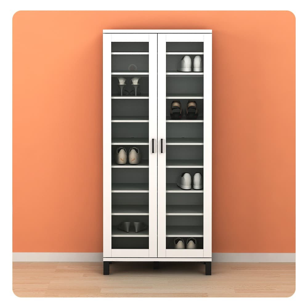 Bavarian Rak Multifungsi WHITE GLOSSY (VALOR RSG180 GL)