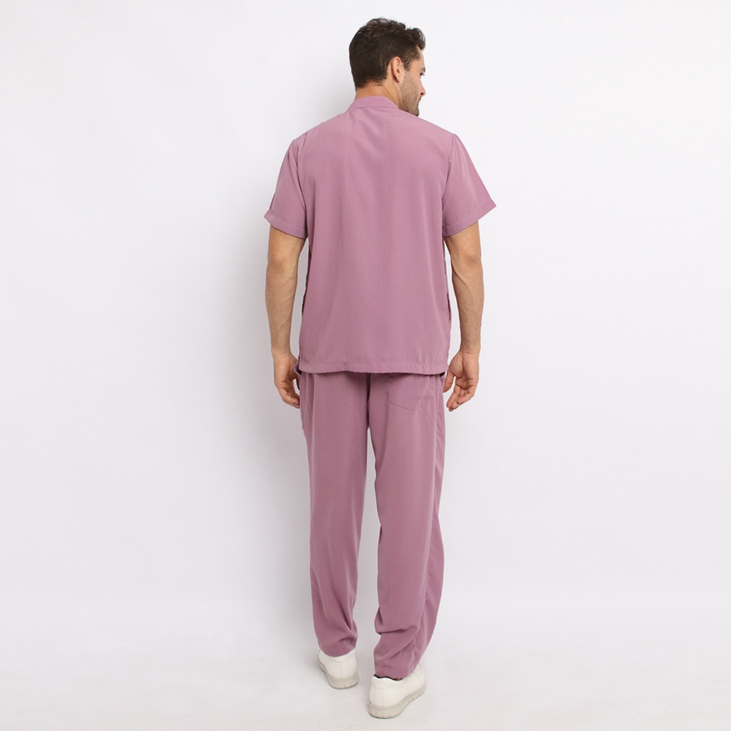 Baju Jaga MSS - ORCHID Scrubs on Call Flowy Lengan Pendek