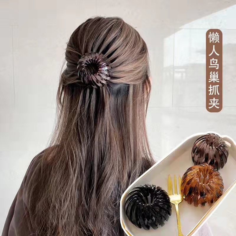 COD READY DONAT HAIR CLIP CLAW / JEPIT RAMBUT KOREA BULAT KLIP INSTANT JEPITAN ORIGINAL GLOBALLAGILAKU