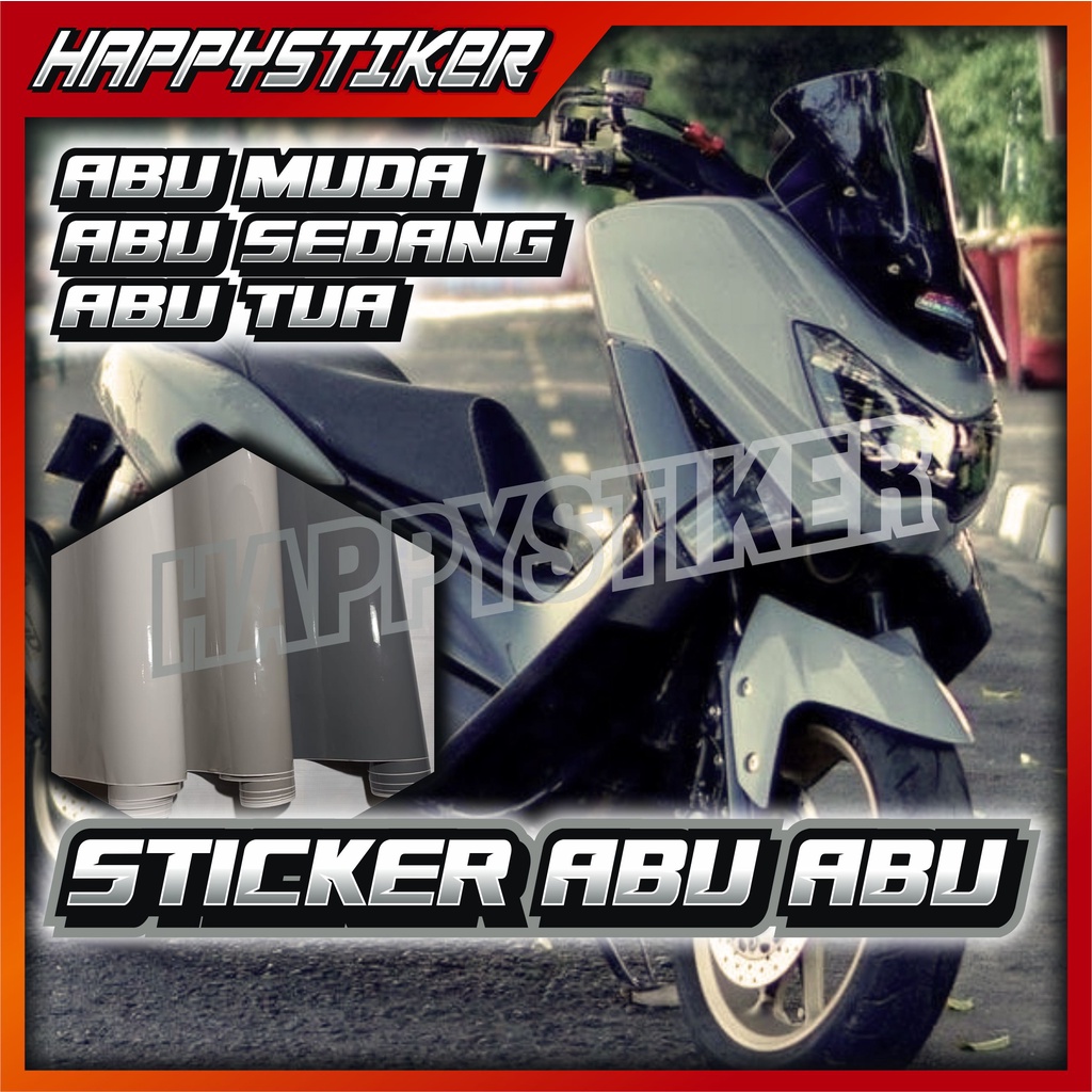 Sticker Skotlet Abu Abu muda / Sticker light Grey / Skotlet nardo grey / sticker audi grey / Sticker