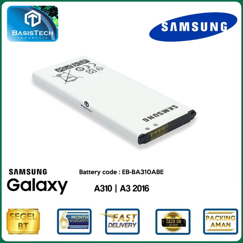 Batre Battery Batrai Samsung galaxy A310 A3 2016 Original 100%