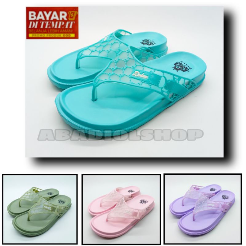 SANDAL JEPIT DULUX KACA WANITA / SANDAL DULUX WARNA WARNI / SANDAL JEPIT ANAK-ANAK DAN DEWASA UK 24-40 / SANDAL JEPIT CASUAL ANAK / SANDAL TRENDY ANAK  / SANDAL JEPIT / SANDAL CANTIK / SANDAL SANTAI / SANDAL RUMAH / SANDAL SLIP ON / SANDAL JEPIT KEKINIAN