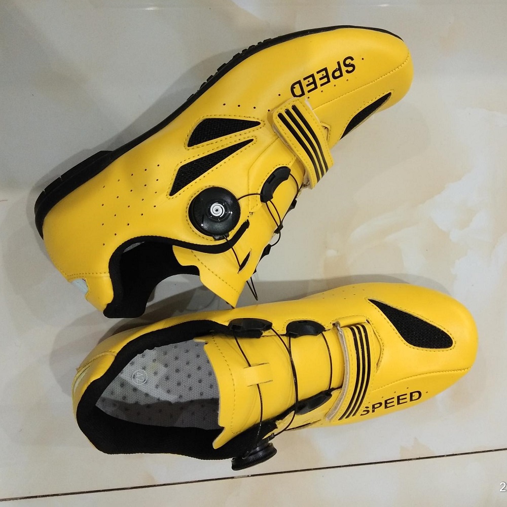 Sepatu Sepeda Pria SPEED Flat Non Cleat Cycling Bike Shoes Sepatu Gowes Balap Santai Karet Unlock MTB Import Terbaru 119