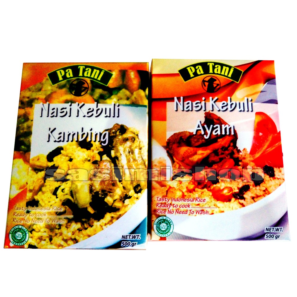 

Nasi Instan Kebuli [Paket Ayam & Kambing]