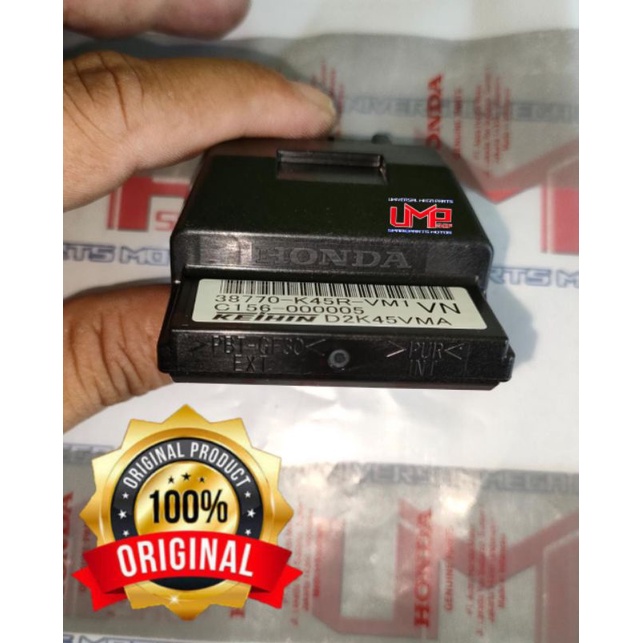 ECU ECM PGM FI HONDA ALL NEW CBR150R CBR 150R K45R ORIGINAL  38770-K45R-VM1