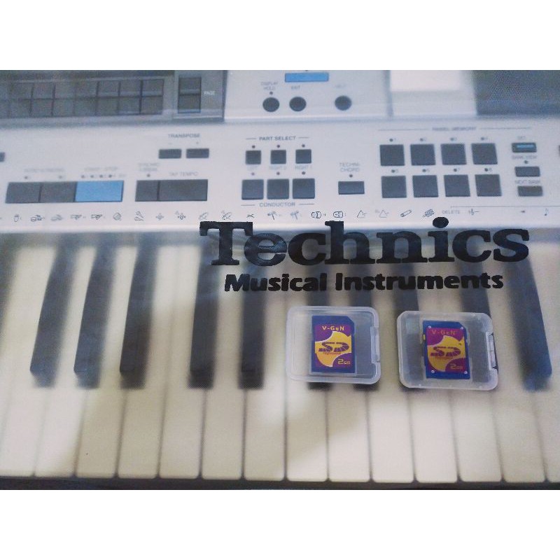 stayle set technics kn 2400/2600 (1sd card V-GEN isi fuul).