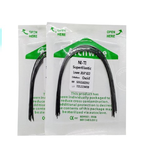 DENTAL WIRE NITI RECTA 16x22 UPPER/LOWER