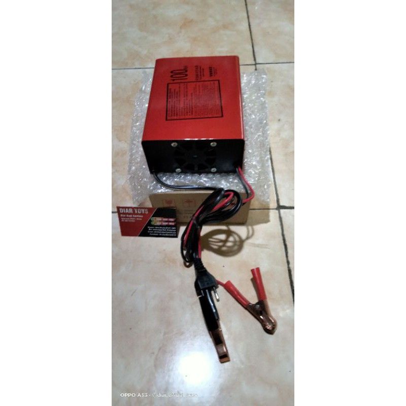 Charger Aki 12/24volt 100A