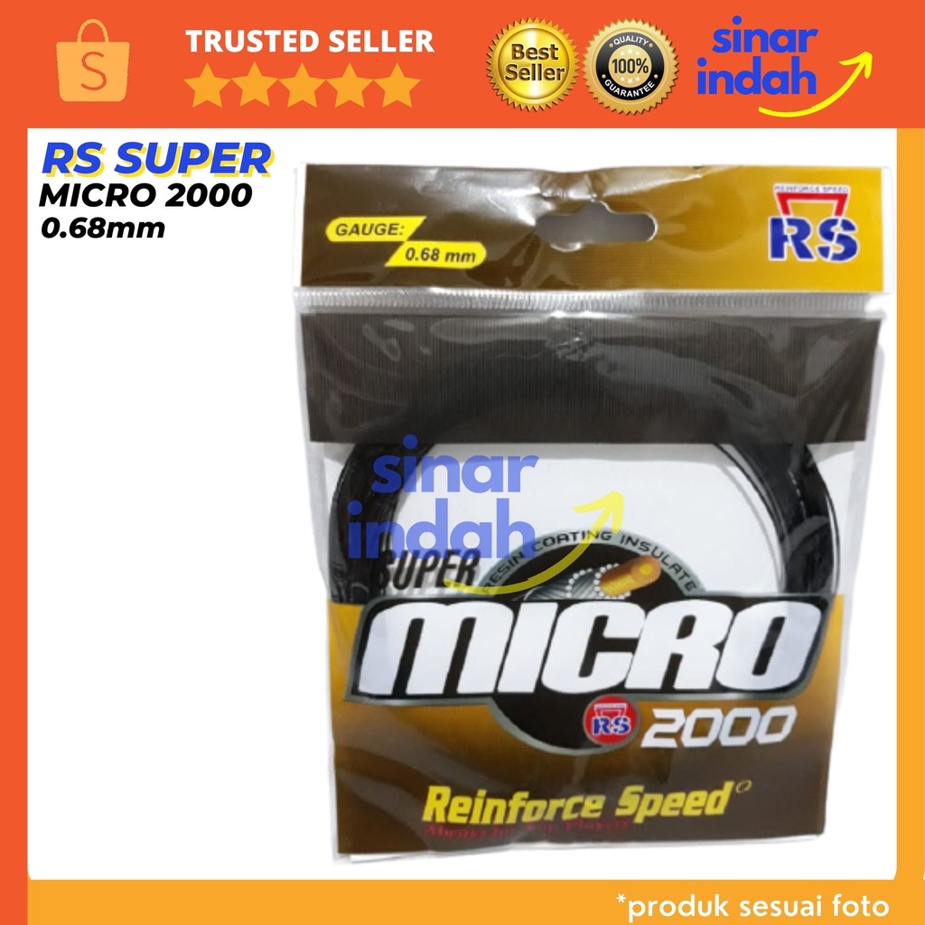 Senar Badminton RS MICRO 2000 Original / Senar Raket Badminton Murah