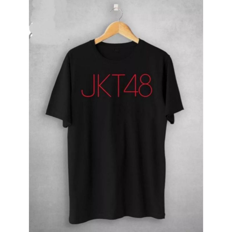 kaos jkt48 original/kaos distro pria dan wanita/kaos kaos  custom nama sendiri