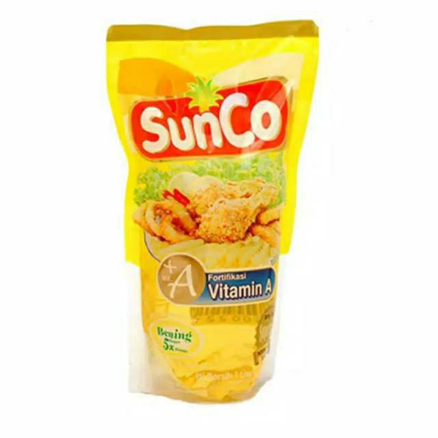 

Minyak goreng Sunco dan Filma 1 liter