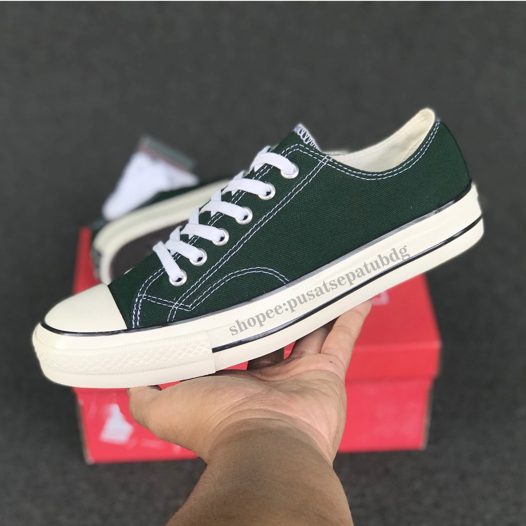 SEPATU CONVERSE 70S LOW CT ALL STAR GREEN HERBAL