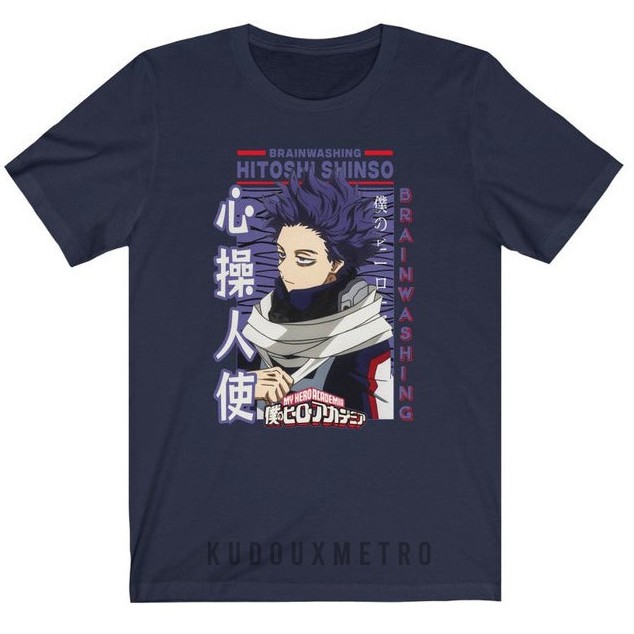 Tshirt Shinsou Hitoshi Boku no Hero Academia Anime My Hero Academia Unisex