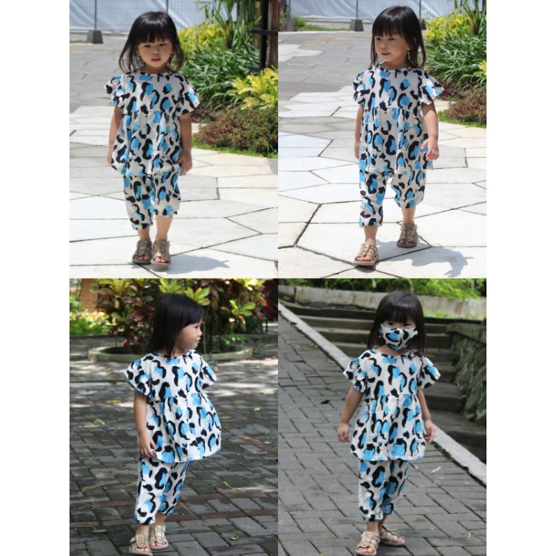 Setelan Anak Perempuan bahan Rayon Premium &quot;Selina Set&quot;