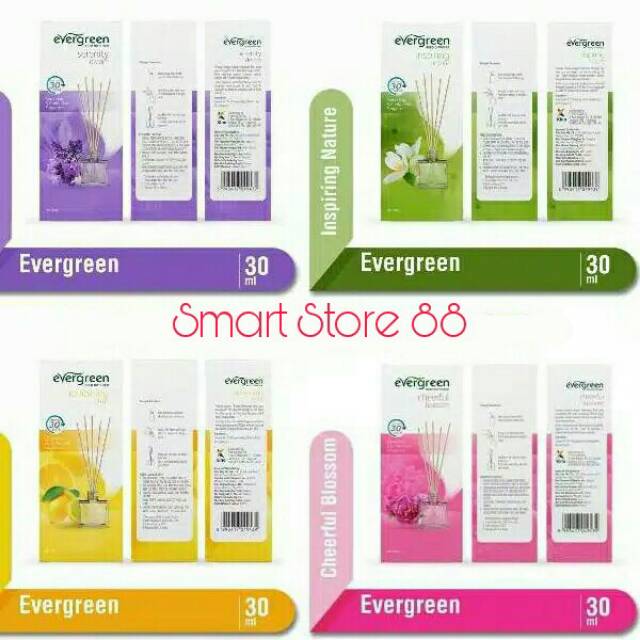 Evergreen Air Freshener Reed Diffuser Aroma therapy Aromatherapy pewangi ruangan-6