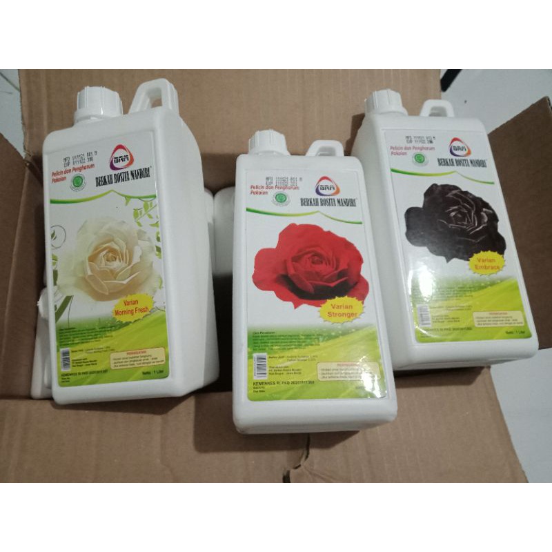 Parfume Mawar Super Laundry by BRM ( BERKAH ROSITA MANDIRI )  1 Karton isi 10 Botol