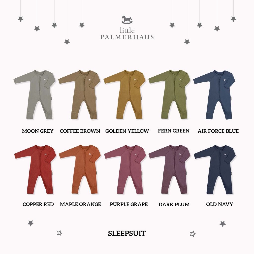 Little Palmerhaus - Sleepsuit (Jumper Bayi) 0-24 Bulan