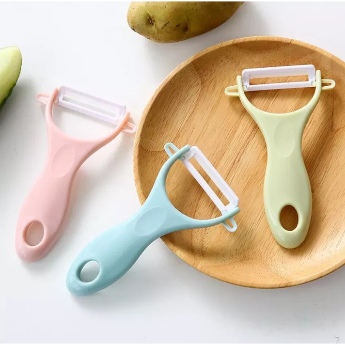 ALAT PENGUPAS KULIT BUAH DAN SAYURAN KOREA / VEGETABLE PEELER