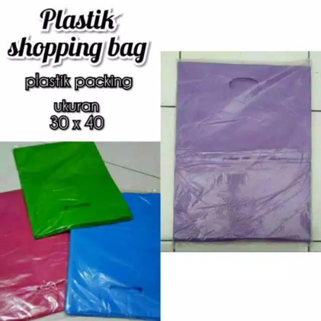 READY STOCK PLASTIK PACKING// PLASTIK BUNGKUS PACKING//PLASTIK SHOOPING(1KG MUAT 200PCS/2PACK)