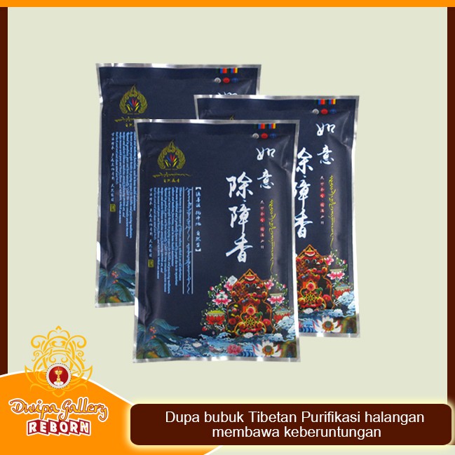 Dupa Bubuk Tibetan Purifikasi halangan B 70 gram