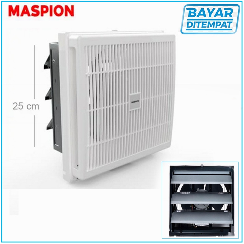 EXHAUST FAN MASPION EXOS MASPION Mv-200nex Exhaust Fan Dinding 8 BISA KELUAR MASUK