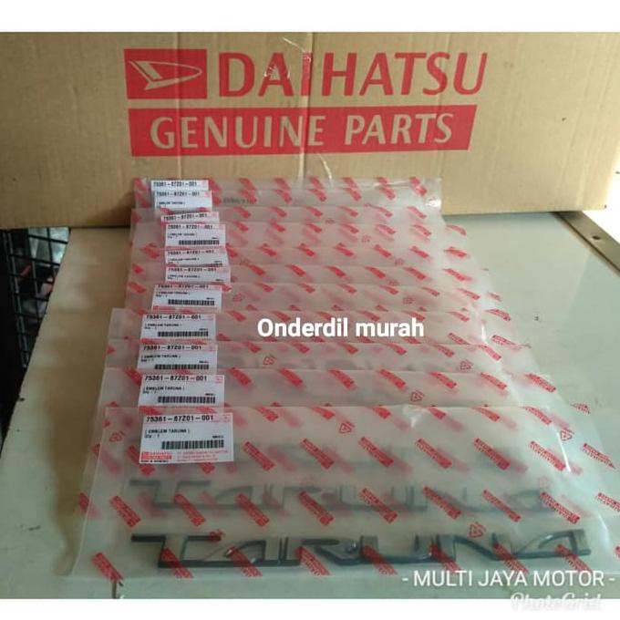 Emblem taruna original daihatsu