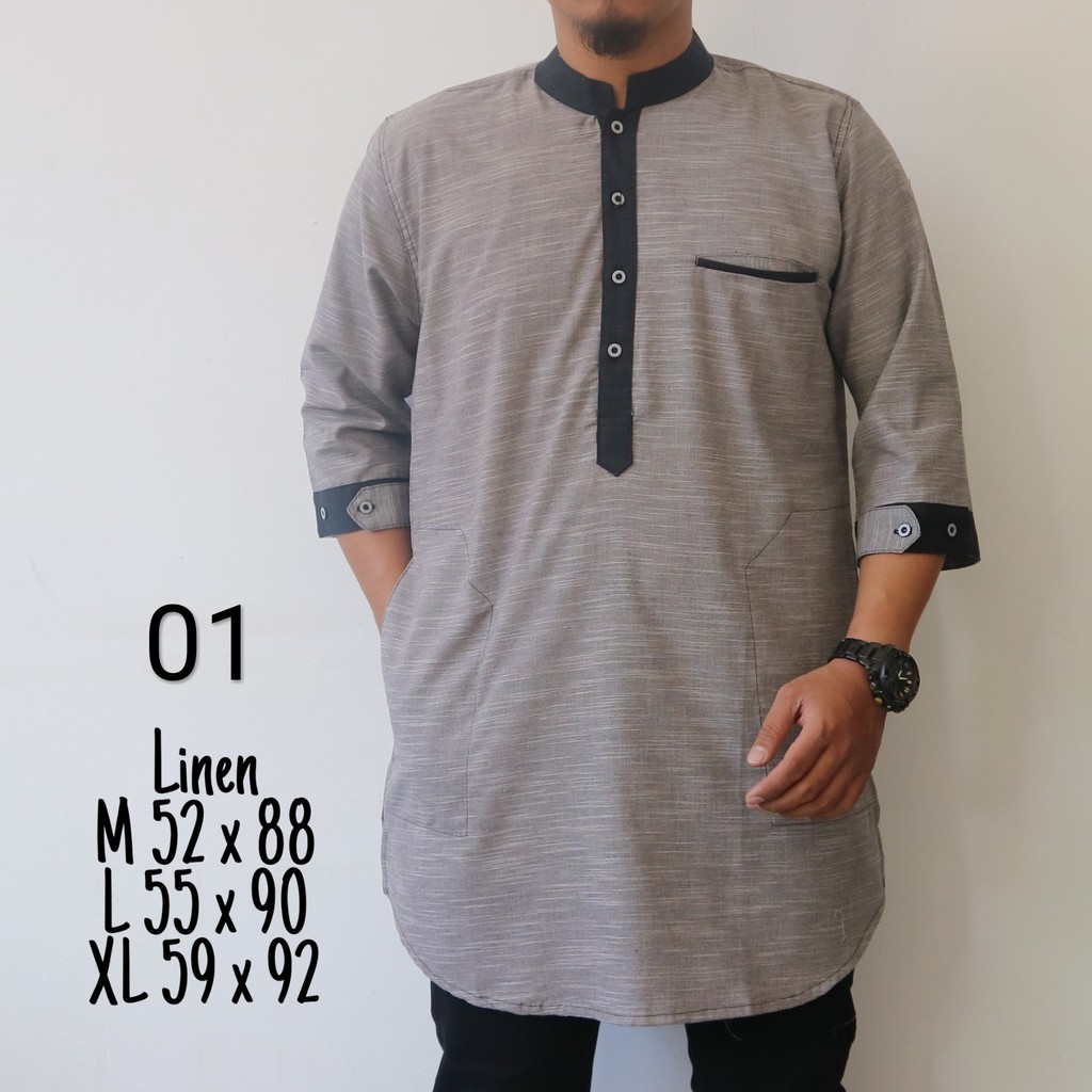 Baju Koko Pria Muslim Gus Azmi Syubbanul Muslimin Baju Koko Pria Muslim Gus Azmi Syubbanul Muslimin