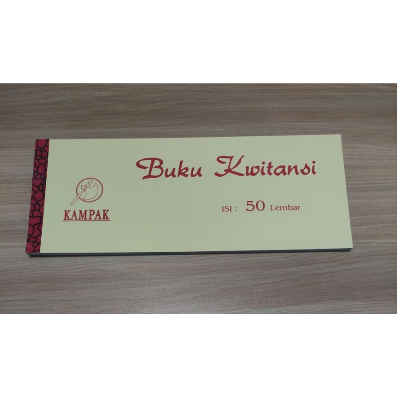 

Buku kwitansi kampak sedang