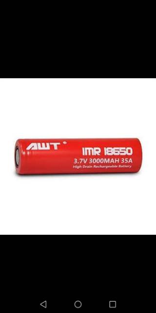 BATERAI AWT 3000MAH IMR 18650