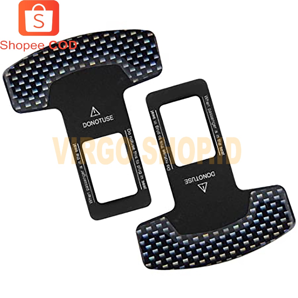 Colokan Seatbelt belt buzzer / BELT BUZZER STICKER UNIVERSAL