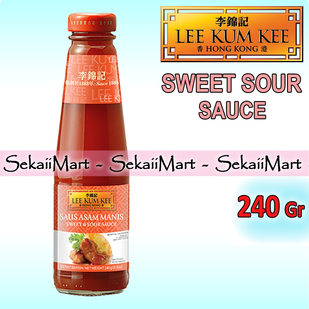 

LEE KUM KEE Sweet And Sour Sauce 240gr - LKK Saus Bumbu Asam Manis