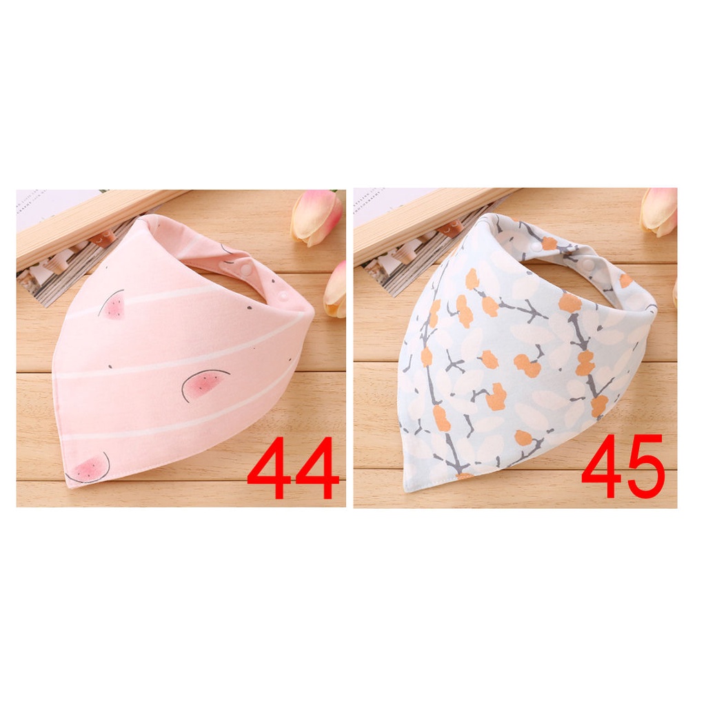 [JOYLEEN BEBE] Triangle BIB Scandinavian Segitiga Slaber Bayi Import