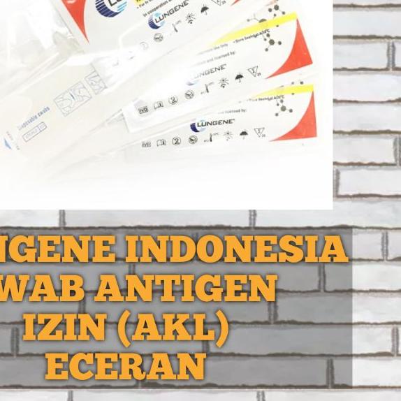 ✮ Swab Antigen INDONESIA Merah putih Ecer 1 Set ☁