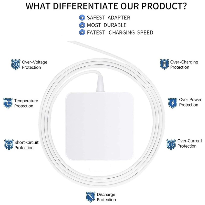 Adapter Charger Power UK 45W 60W 85W Untuk Laptop / Komputer