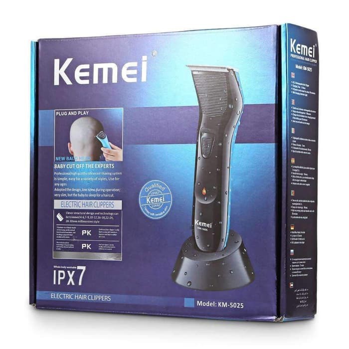 KM-5025 Mesin Cukur Rambut Cordless