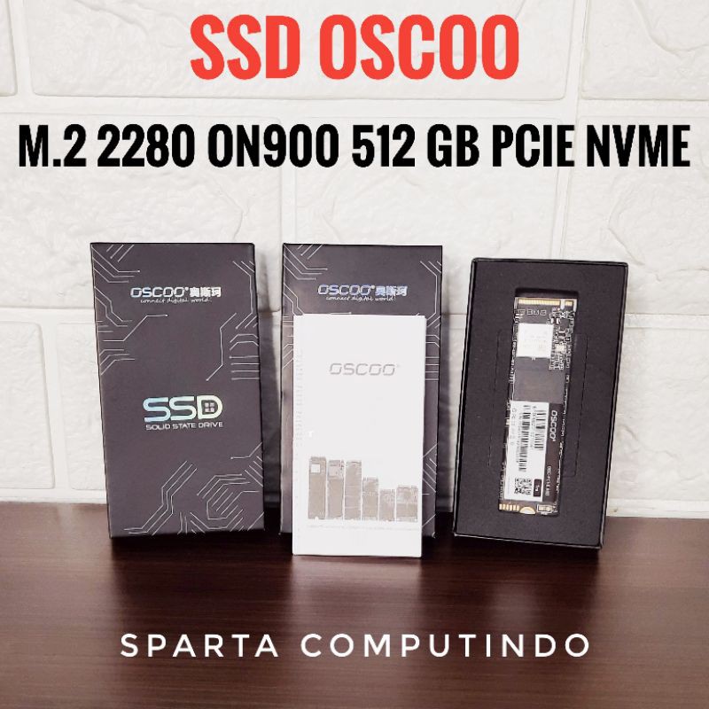 SSD M.2 PCIE NVME 512 GB BRAND OSCOO TERBAIK GARANSI 3 TAHUN