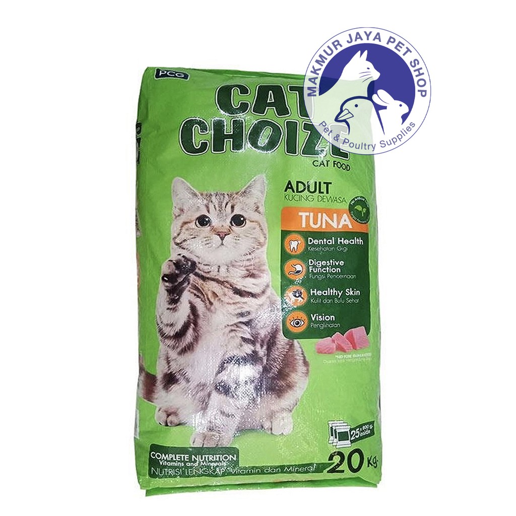 Cat Choize Cat Food Tuna &amp; Salmon 20 kg / Makanan Kucing 20kg